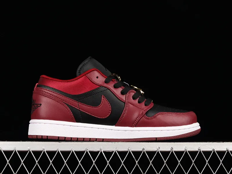 All categories Air Jordan Jordan series basketball shoes Air Jordan 1 Low Air Jordan 1 Low AJ1 Joe 1 black wine red metal flying wings DB6491-600